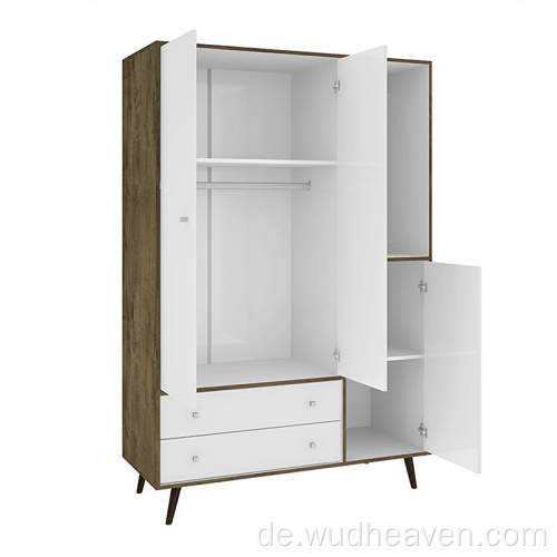 Schlafzimmer Schrank Holz Kleiderschrank Moderner Schrank für Schlafzimmer